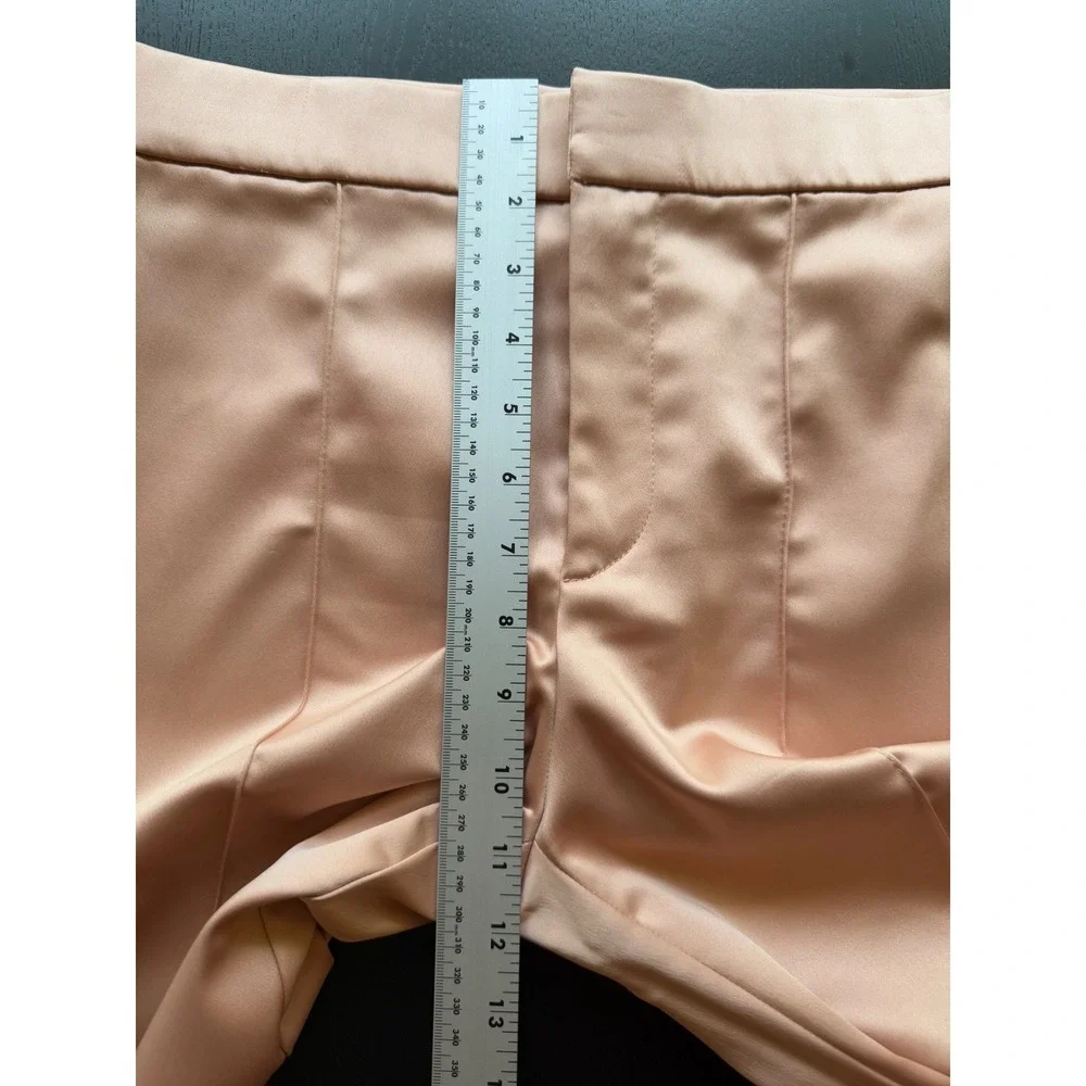 Zara Women's Blush Pink Flared Trousers - Picture 6 of 11